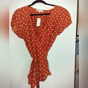 Wrap top - the loft